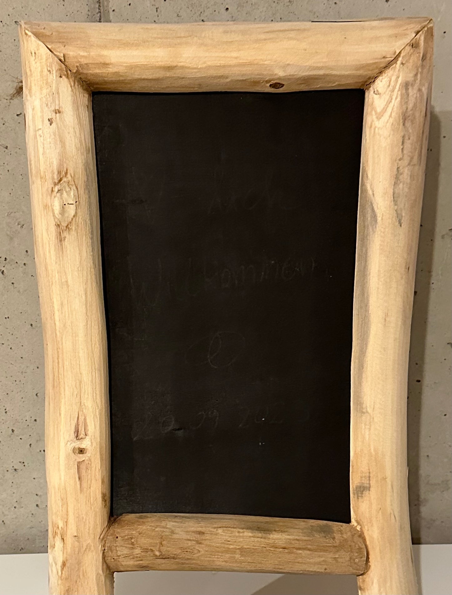 Kreidetafel rustikal