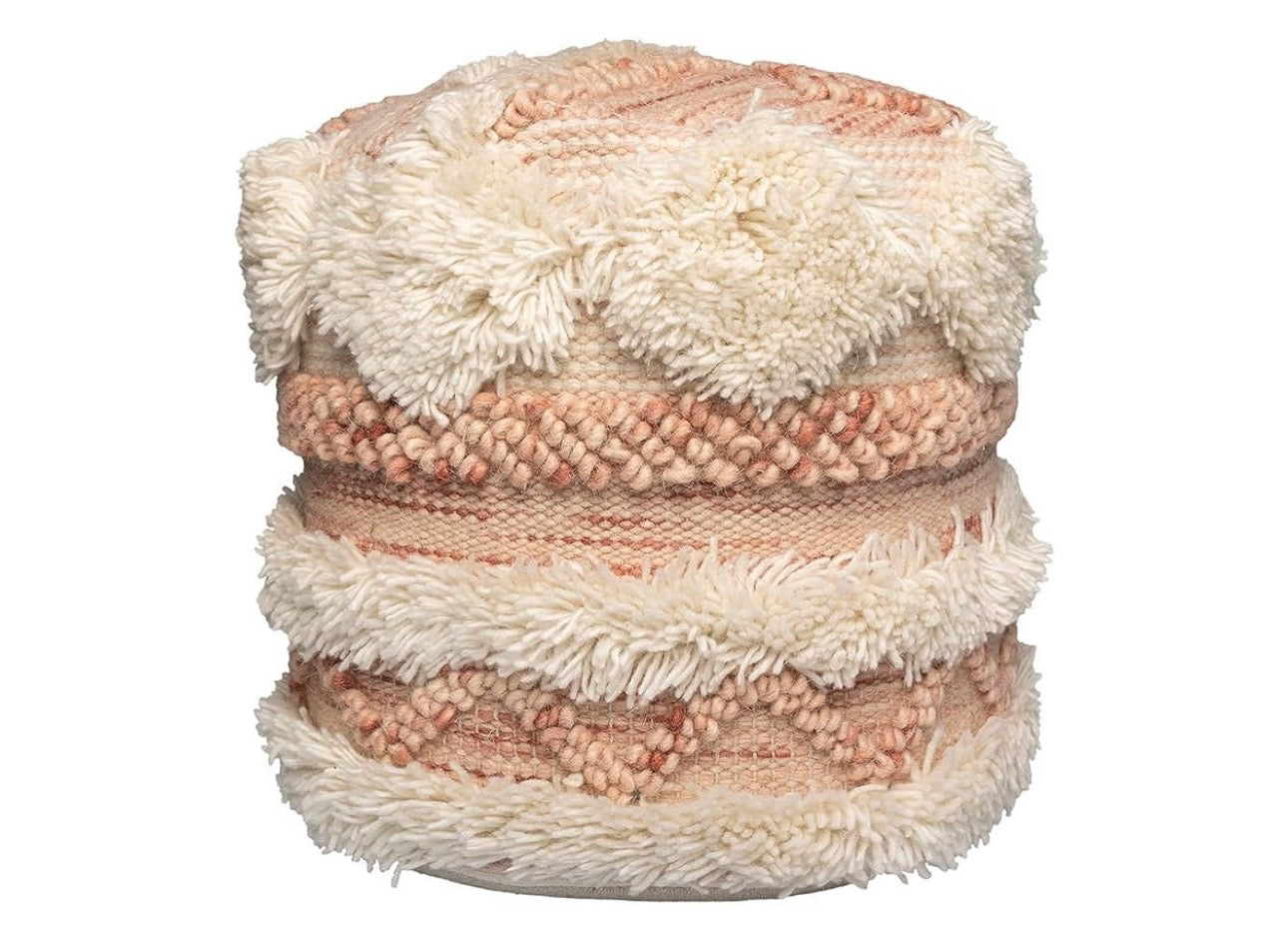Sitz Pouf rosè